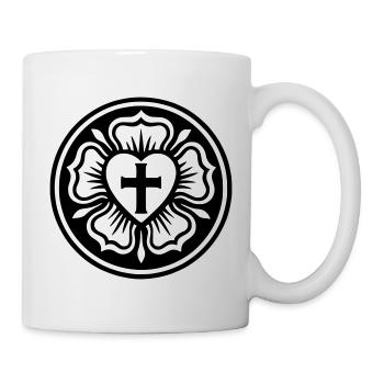Lutheran Rose - Mug - white - Right