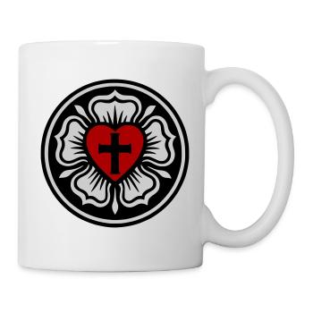 Lutheran Rose - Mug - white - Right