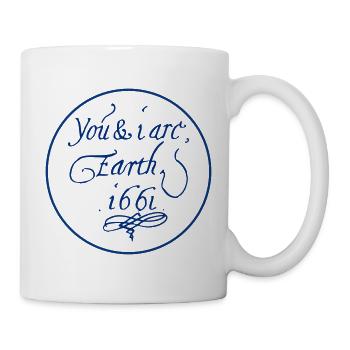 Vous et moi sommes la Terre 1661 - Mug blanc - blanc - Droite