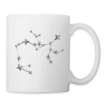 Kettenstern Konstellation - Tasse - Weiß - Rechts