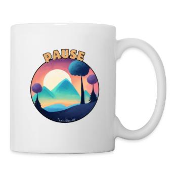 Natural Serenity Break - Mug - white - Right