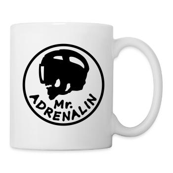 Mr. Adrenalin Eishockey - Mug - white - Right