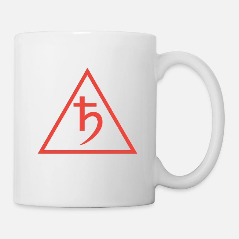 Saturne - Mug blanc - blanc