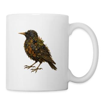 Star Illustration im Naturdesign (Wild Line) - Tasse - Weiß - Rechts
