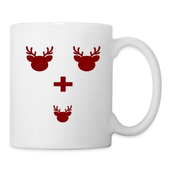 BÉBÉ ANNONCE RENNES D’HIVER - Mug blanc - blanc - Droite