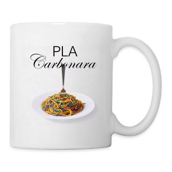 PLA Carbonara - Tasse - Weiß - Rechts