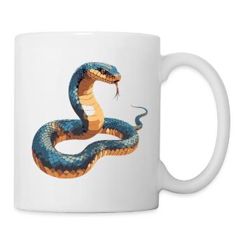 Serpent4 - Mug blanc - blanc - Droite