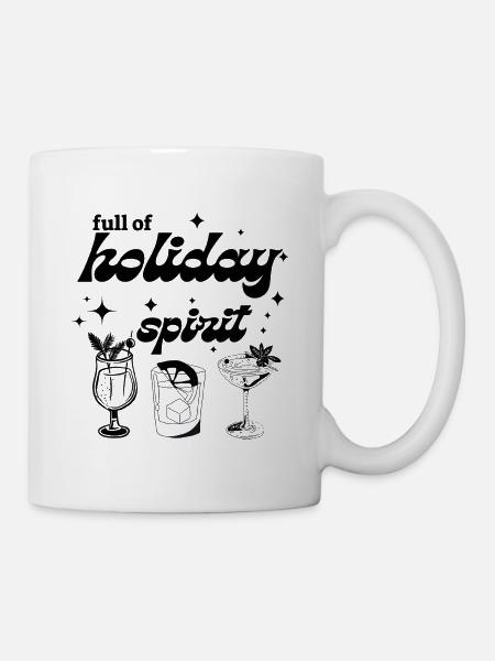 Voller Urlaubsstimmung - Tasse - Weiß