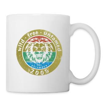 Wild, free & untamed since 12/2005 - Mug - white - Right