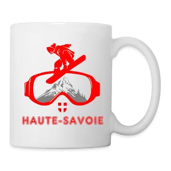 Design Haute Savoie - Tasse - Weiß - Rechts