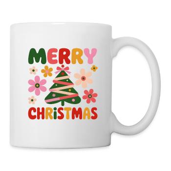 Merry Christmas  - Tasse - Weiß - Rechts