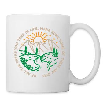 Sunrise Mountain River Hiking Trail - Mug - white - Right