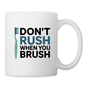 Conception technique du mécanisme d’engrenage dentaire - Mug blanc - blanc - Droite