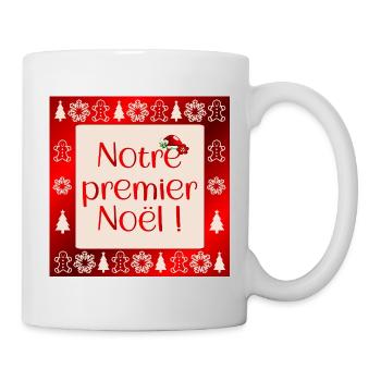 Our First Christmas - Mug - white - Right