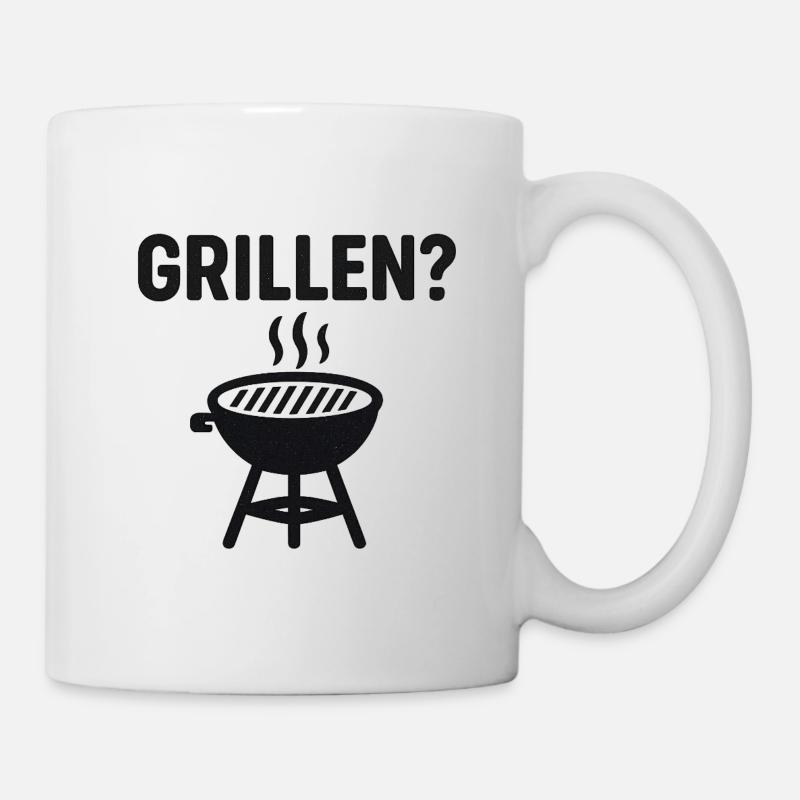 GRILLEN - Tasse - Weiß