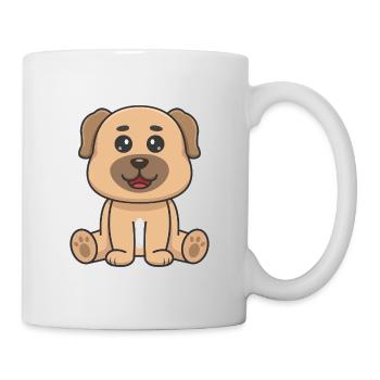 Cute dog - Mug - white - Right