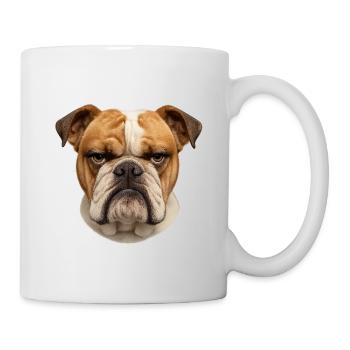 Bulldog Gaze Hard Serenity - Mug - white - Right