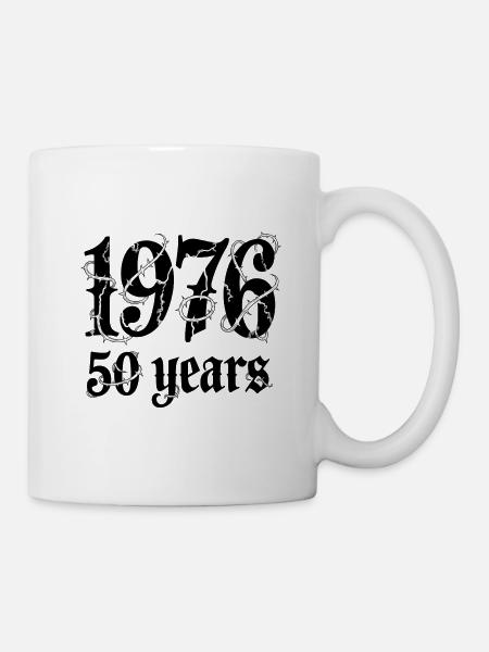 Est1993 59 Jahre Stacheldraht - Tasse - Weiß
