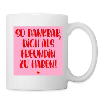 GRATEFUL FRIENDSHIP HEART - Mug - white - Right