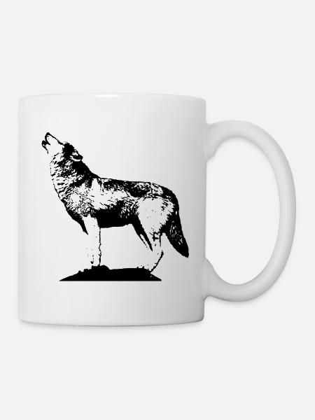 115304478_145994379_Wolf - Mug - white