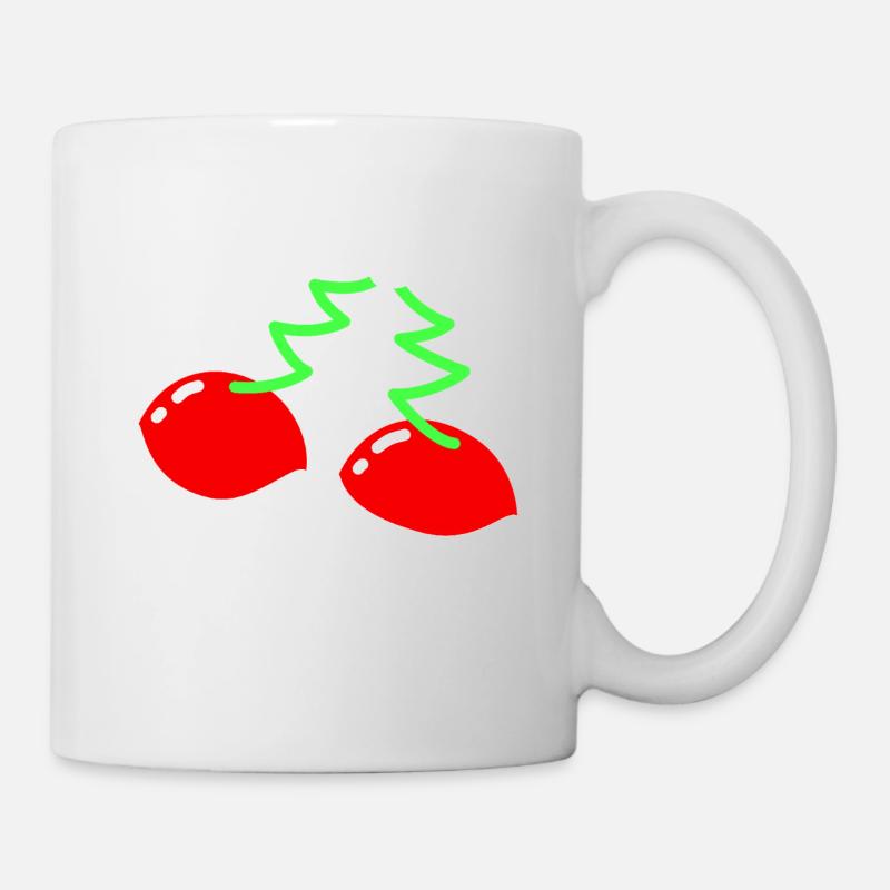 Cherry – Christmas - Mug - white