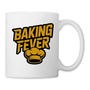 Baking Fever: Chef Hat Graphic - Tasse - Weiß - Rechts