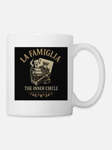 La Famiglia Inner Circle - Tasse - Weiß