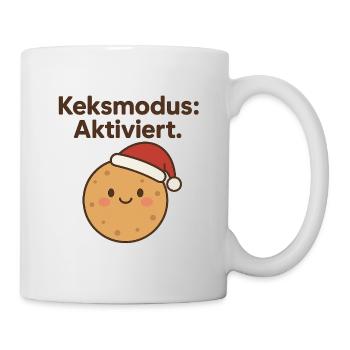 Keksmodus: Aktiviert. - Tasse - Weiß - Rechts