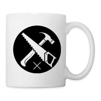 Handwerker Siegel – Stolz & Qualität - Tasse - Weiß - Rechts