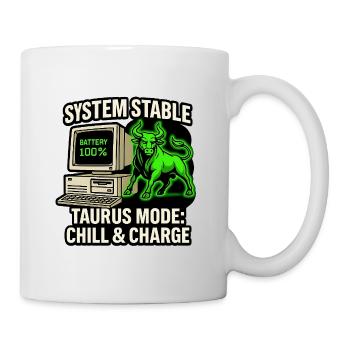 System Stable Taurus Mode Chill & Charge - Tasse - Weiß - Rechts