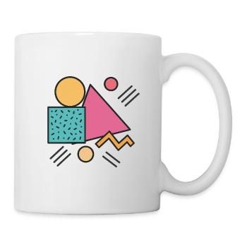 Retro Geometry - Mug - white - Right