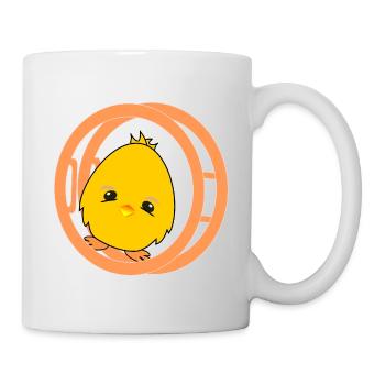Children's Gymnastics Chick Rhönrad Gymnastics - Mug - white - Right