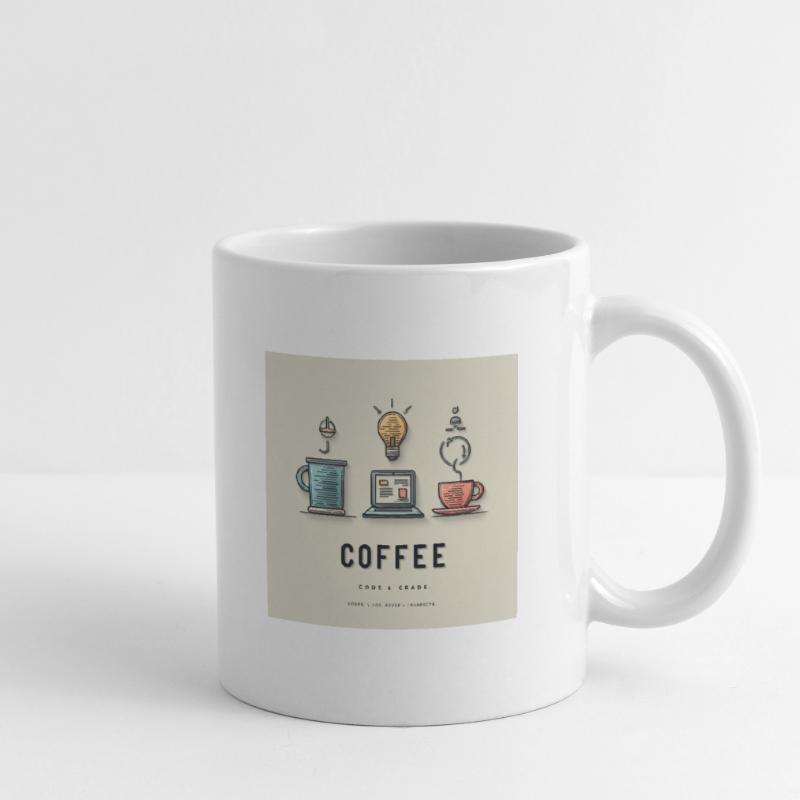 Coffee Code Design Mug