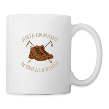 Humor Wandern Geschenk Oma Wanderer - Tasse - Weiß - Rechts