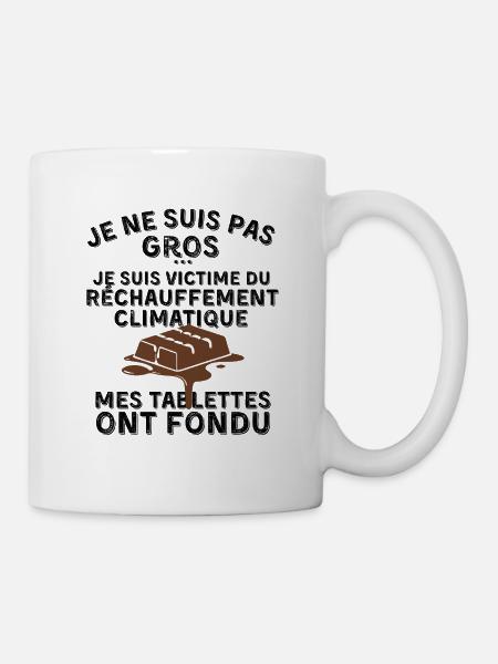 Cadeau Original Pour Papa Ventru - Mug blanc - blanc