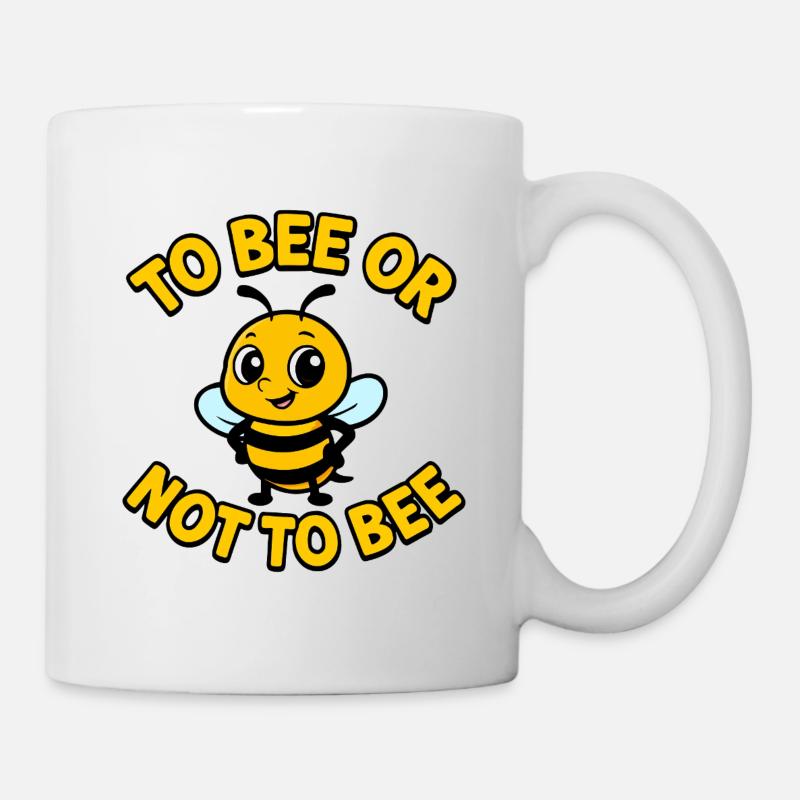 Biene oder nicht Biene - Tasse - Weiß