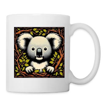 Koala - Mug blanc - blanc - Droite