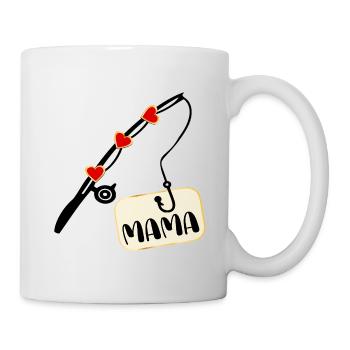 Fishing Rod Fishing Mom Mom - Mug - white - Right