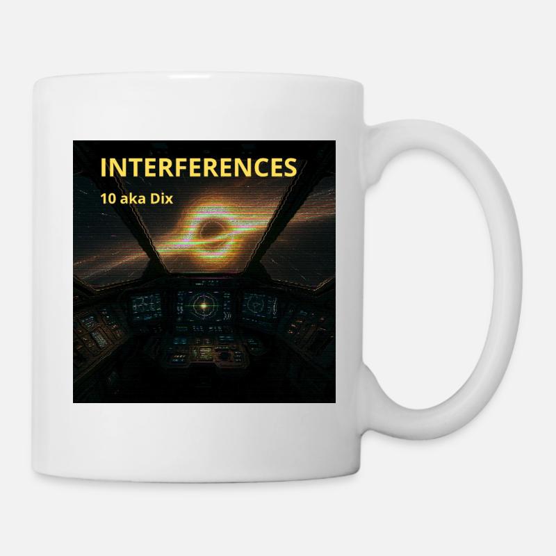 Interferences Cockpit Nebula - Mug blanc - blanc