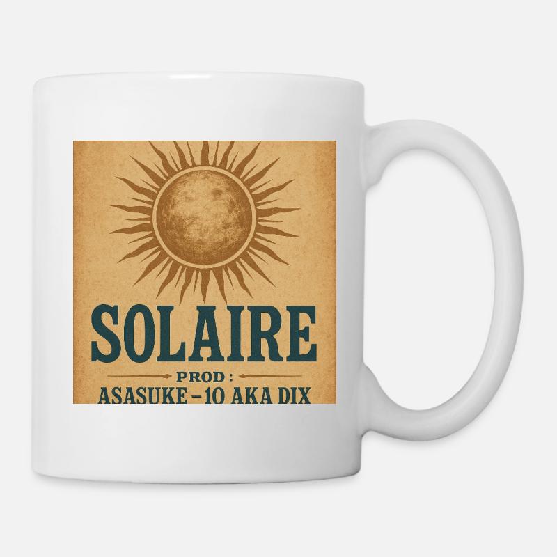 Rustic Vintage Sun - Mug - white