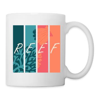 Reef Vibes - Tasse - Weiß - Rechts