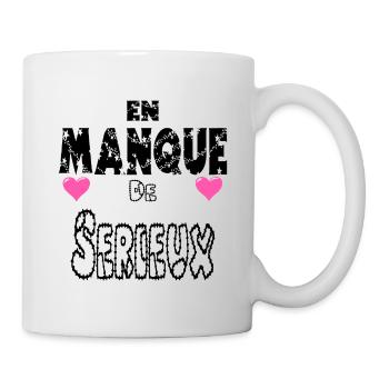 Lacking Seriousness - Mug - white - Right