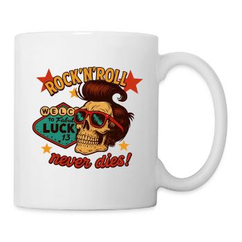 Rock'n'roll never dies! - Mug - white - Right