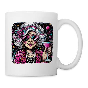 Oldie But Goldy Strong And Stylish - Mug - white - Right