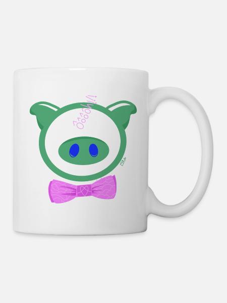 HoOoOh! Le Cochon Chic - Mug blanc - blanc