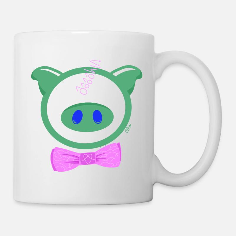HoOoOh! Le Cochon Chic - Mug blanc - blanc