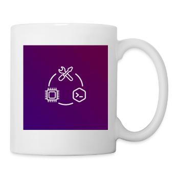 TechKreis Chip Code Werkzeug - Tasse - Weiß - Rechts