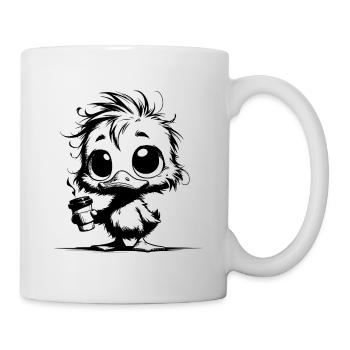 Duck in Survival Mode Caffeine Coma Mug - Mug - white - Right