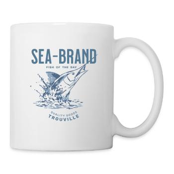 Meeresbrandfisch des Tages - Tasse - Weiß - Rechts