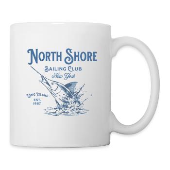 North Shore Sailing Club New York - Mug - white - Right